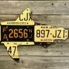 Gifts Cody Richardson Art - New Jersey Shark License Plate Art