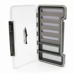 New Phase TCO Fly Box - Waterproof Thin Box Foam/2 Compartment Fly Boxes