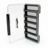 New Phase TCO Fly Box - Waterproof Thin Box 6 Compartment Fly Boxes
