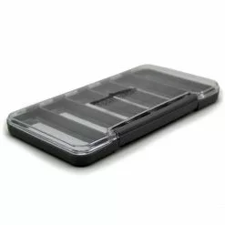 New Phase TCO Fly Box - Waterproof Thin Box Foam/2 Compartment Fly Boxes