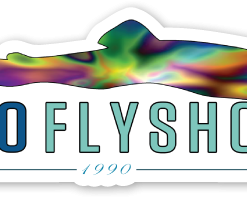 TCO Fly Shop Fly Fishing Stickers TCO Sticker - Trippy Logo