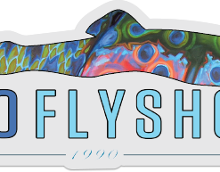 TCO Fly Shop Fly Fishing Stickers TCO Sticker - Deyoung Rainbow Trout
