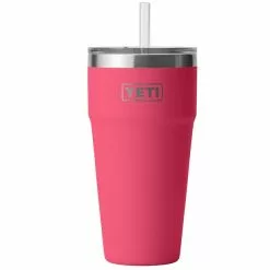Yeti Rambler 26 Oz Straw Cup Water Bottles