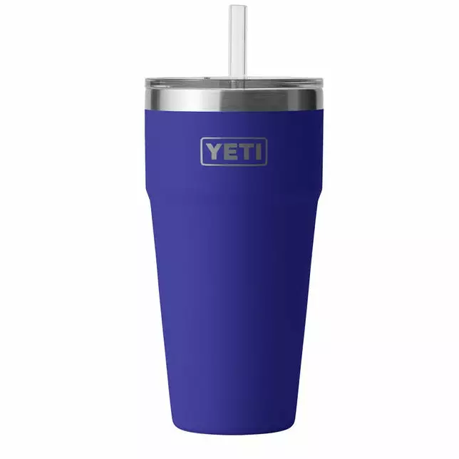 Yeti Rambler 26 Oz Straw Cup Water Bottles