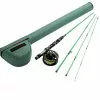 Fly Rods REDINGTON MINNOW OUTFIT W/ CROSSWATER REEL 5 WT 8' 4PC COLOR 1