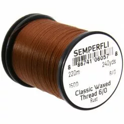 Semperfli Classic Waxed Thread 6/0 Materials