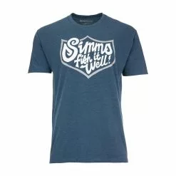 Simms Fish It Well Badge T-Shirt Shirts