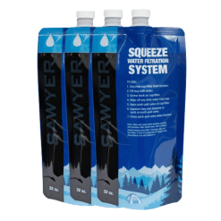 Sawyer 32 Oz Squeezable Pouch - Set Of 3