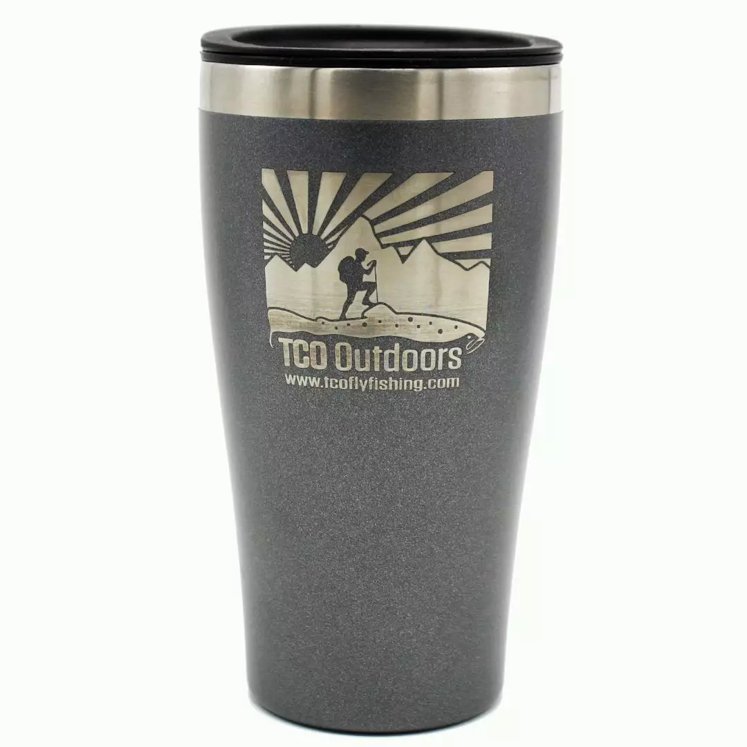 TCO Fly Shop Water Bottles TCO Logo Drinktank Insulated 16oz. Cup With Lid