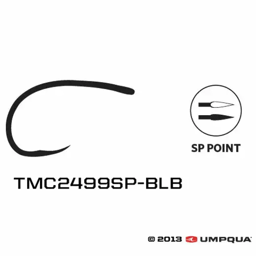 Umpqua TIEMCO HOOK - TMC 2499SPBL BLK