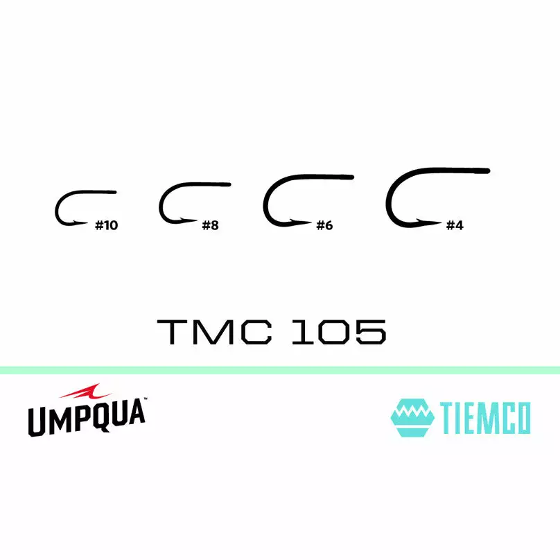 Umpqua Hooks TIEMCO HOOK - TMC 105