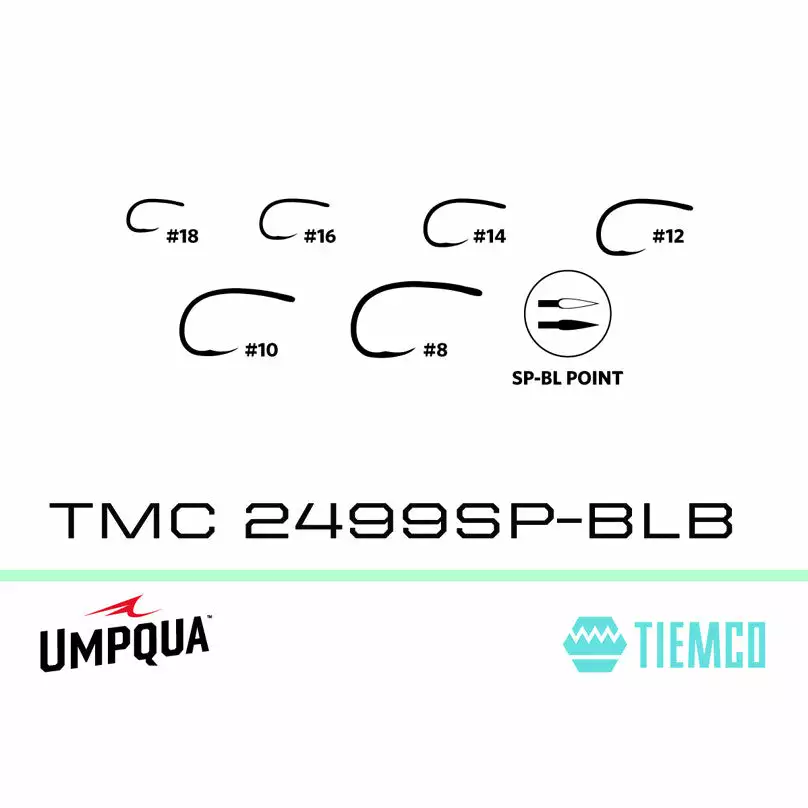Umpqua TIEMCO HOOK - TMC 2499SPBL BLK