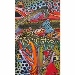 Gifts DeYoung Print - Trout Confetti 1