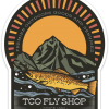 TCO Fly Shop The Rising Trout TCO Sticker