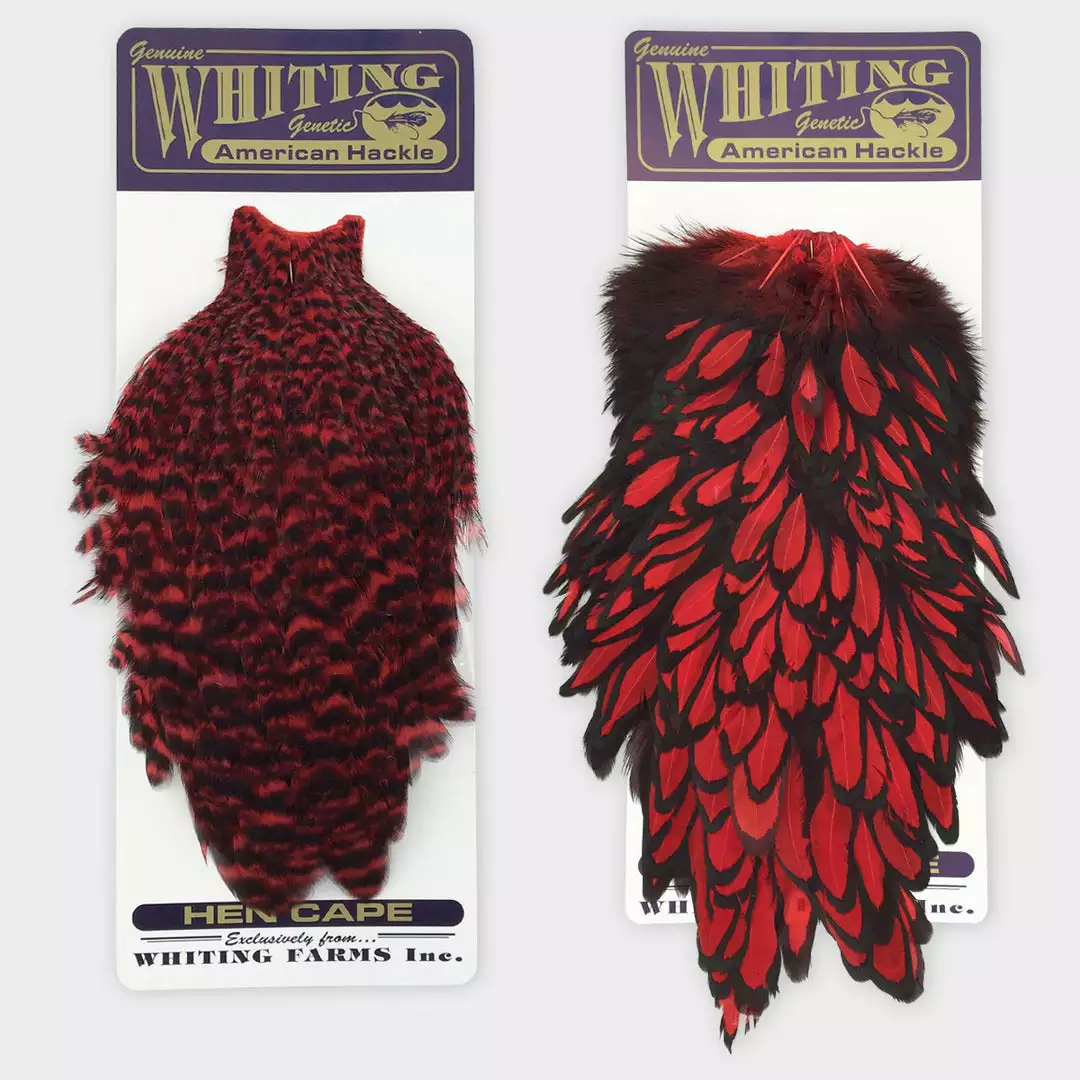 Whiting American Hen Saddle Materials