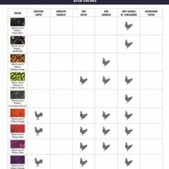 Materials Whiting American Rooster Saddle