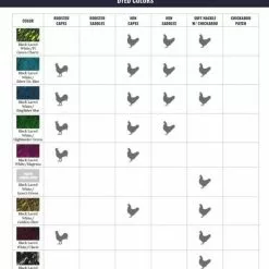 Materials Whiting American Rooster Saddle