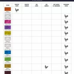 Materials Whiting American Rooster Saddle