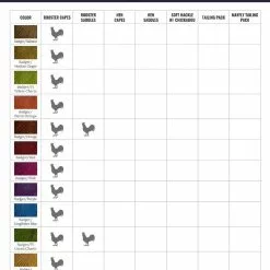 Whiting Coq De Leon Bronze Saddle Materials