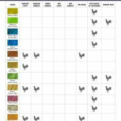 Materials Whiting 100 Pack Size 16