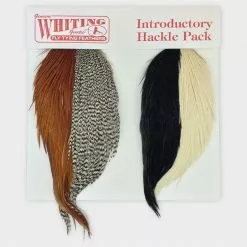 Materials Whiting Introductory Hackle Pack - Four 1/2 Capes