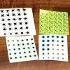 Hareline Adhesive Eyes Materials