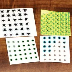 Hareline Adhesive Eyes Materials