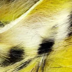 Hareline Black Barred Groovy Bunny Strips Materials