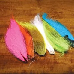 Hareline Fluorescent Bucktail Combo Materials