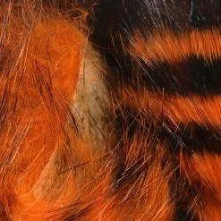 Hareline Black Barred Magnum Rabbit Strips