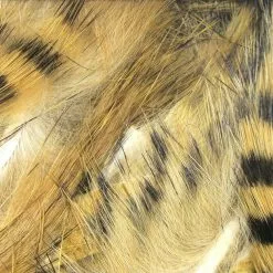 Hareline Black Barred Magnum Rabbit Strips