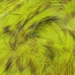 Hareline Olive Barred Magnum Rabbit Strips Materials