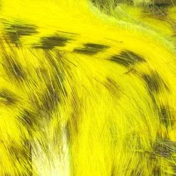 Hareline Olive Barred Magnum Rabbit Strips Materials