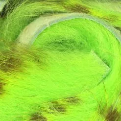 Hareline Olive Barred Magnum Rabbit Strips Materials