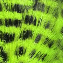 Hareline Black Barred Magnum Rabbit Strips