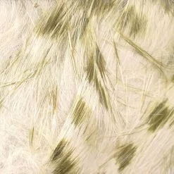 Hareline Olive Barred Rabbit Strips Materials