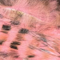 Hareline Black Barred Rabbit Strips Materials