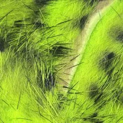 Hareline Black Barred Rabbit Strips Materials