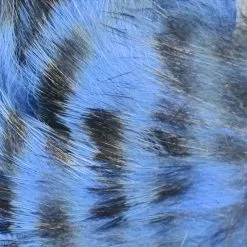 Hareline Black Barred Rabbit Strips Materials