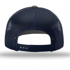 TCO Fly Shop Steal Your Fish Trucker - Charcoal/Columbia Blue Socks Hats Gloves