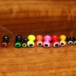 Hareline Double Pupil Brass Eyes