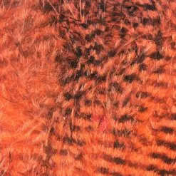 Hareline Fine Black Barred Marabou Feathers Materials