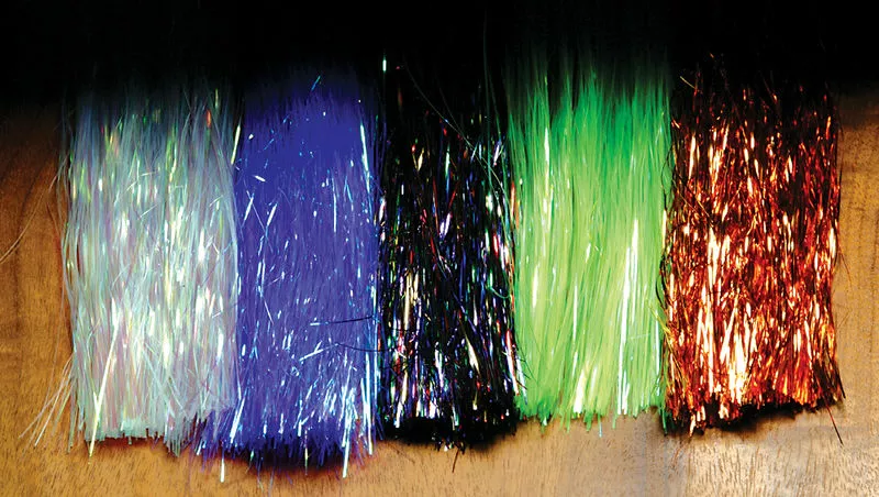 Hareline Materials Dyed Pearl Flashabou