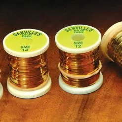 Hareline Materials Flat Mylar Gold/Silver Tinsel