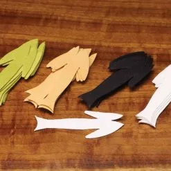 Hareline Materials Fish-Skull Frantic Tails 6-Pack