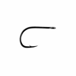 Hareline Gamakatsu C14S Glo Bug Hook Ns Black