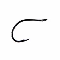 Hareline Hooks Gamakatsu SC17 Tarpon Fly Hook Ns Black