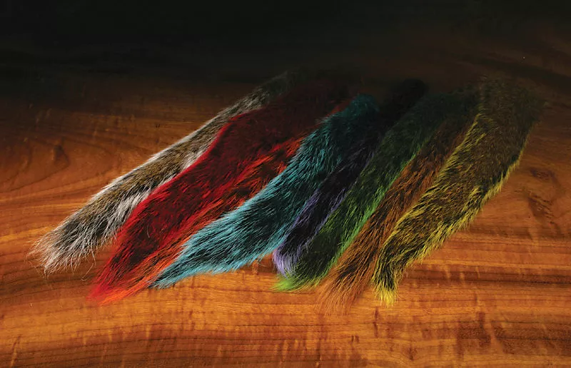 Hareline Fox Squirrel Tails Materials