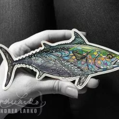 Andrea Larko False Albacore Zentangle Sticker