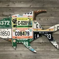 Cody Richardson Art - Belize Permit License Plate Art